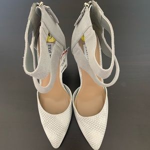 Steve Madden Primaaa Gray Pointy Toe Heel …